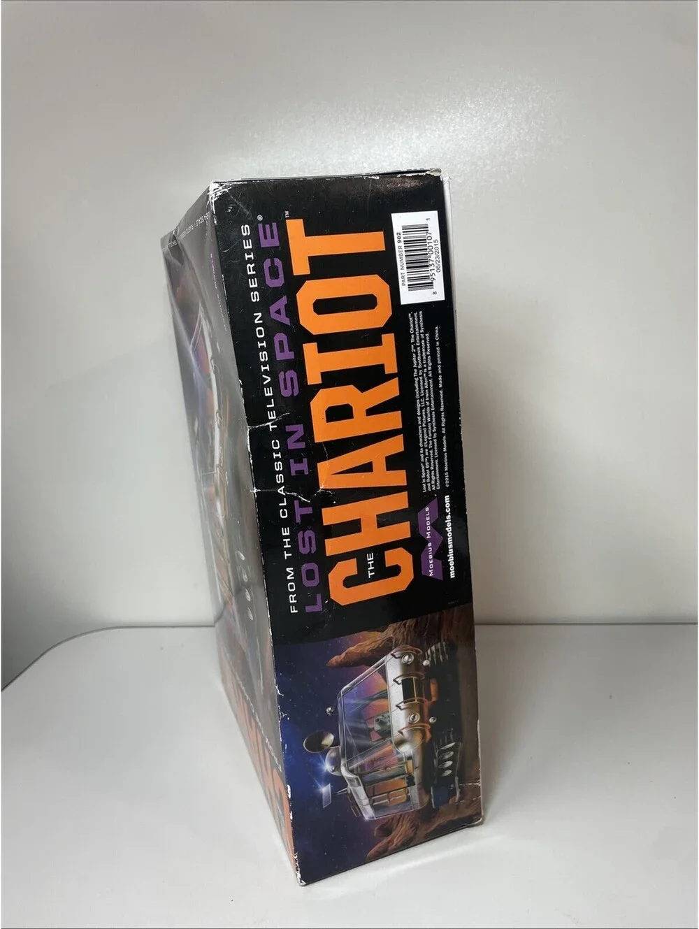 The Chariot, Lost In Space - Moebius 1/24 Scale Assy Started Spacecraft Kit #902